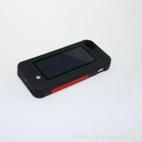 Detachable Solar Power Case for iPhone 5/5S/5C, It Combines 2 Functions(Case and Solar Power Bank)